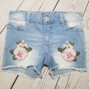 ❗SALE❗Justice Frayed Floral Shorts